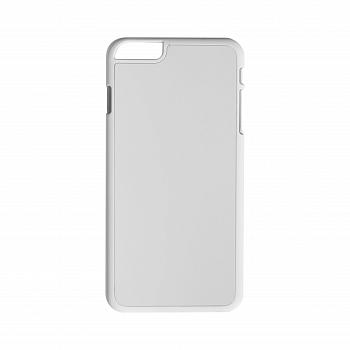 IPhone 6 Plus-Белый чехол Софт Тач гладкий